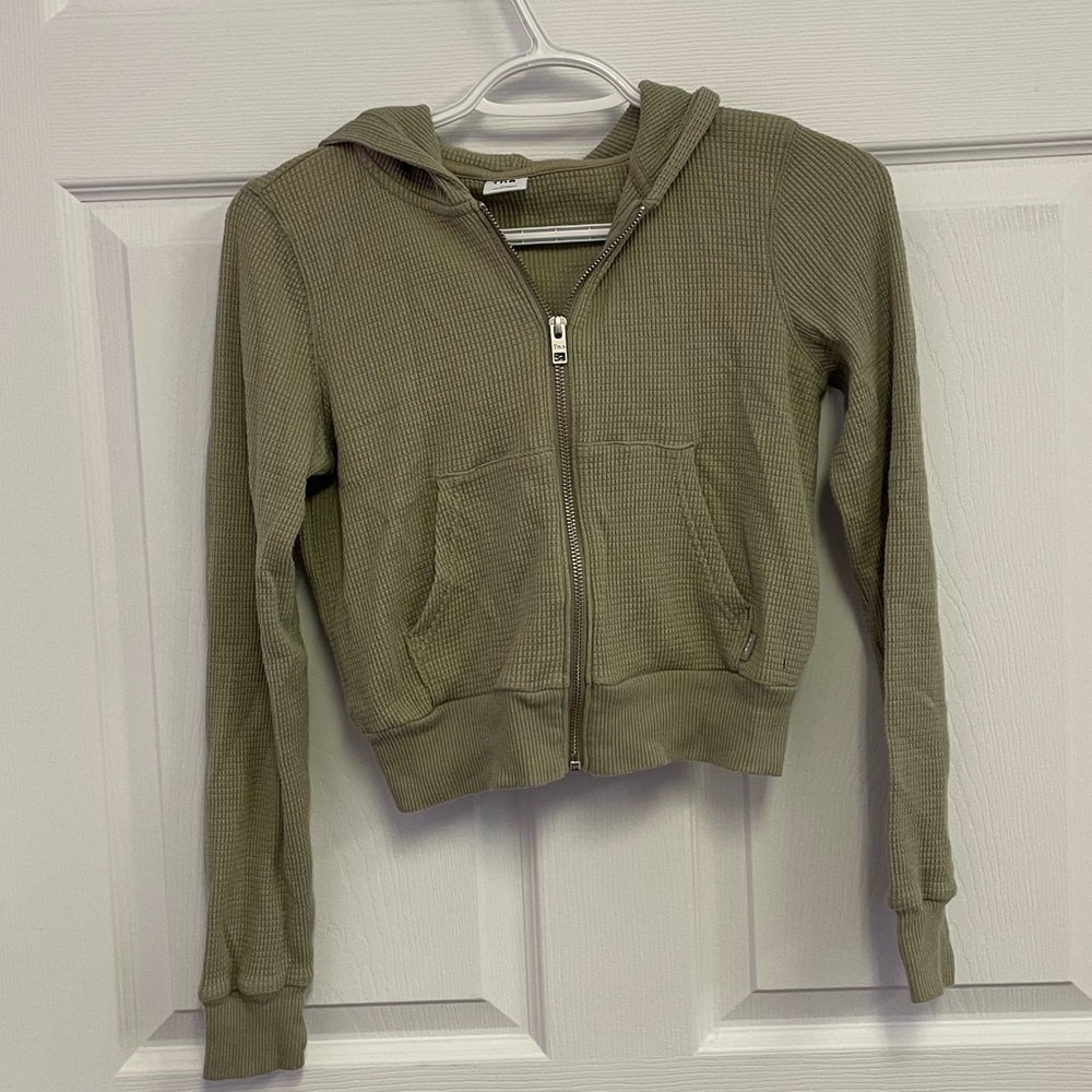 TNA thermal zip up hoodie
